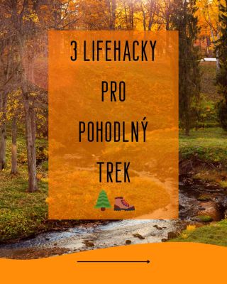 Podzimní výletování je v plném proudu, a my si dnes připomeneme 3 lifehacky pro pohodlný trek 🍂, které Ti ušetří spoustu...