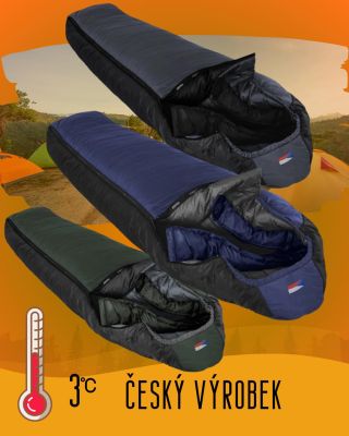 💤 Chystáš se pod stan? ⛺️ Tyhle spacáky vyrobené v Česku 🇨🇿tě udrží v teple a zároveň se v nich neuvaříš 😁. Komfortní,...